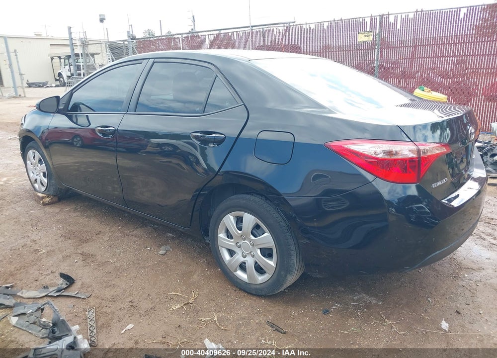 2019 TOYOTA COROLLA LE VIN: 5YFBURHE1KP946912