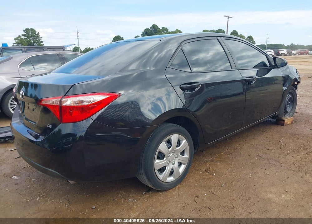 2019 TOYOTA COROLLA LE VIN: 5YFBURHE1KP946912