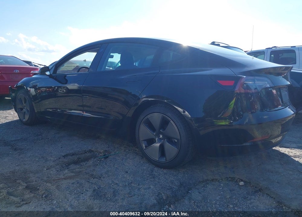 2021 TESLA MODEL 3 STANDARD RANGE PLUS REAR-WHEEL DRIVE VIN: 5YJ3E1EAXMF920991