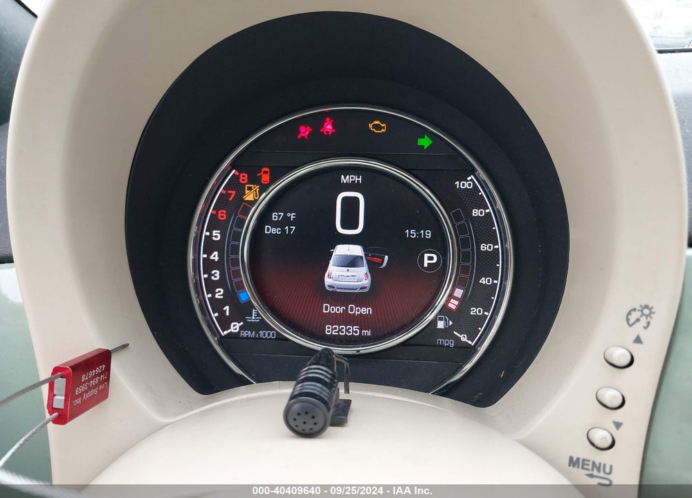 2016 FIAT 500 SPORT VIN: 3C3CFFBR3GT177007