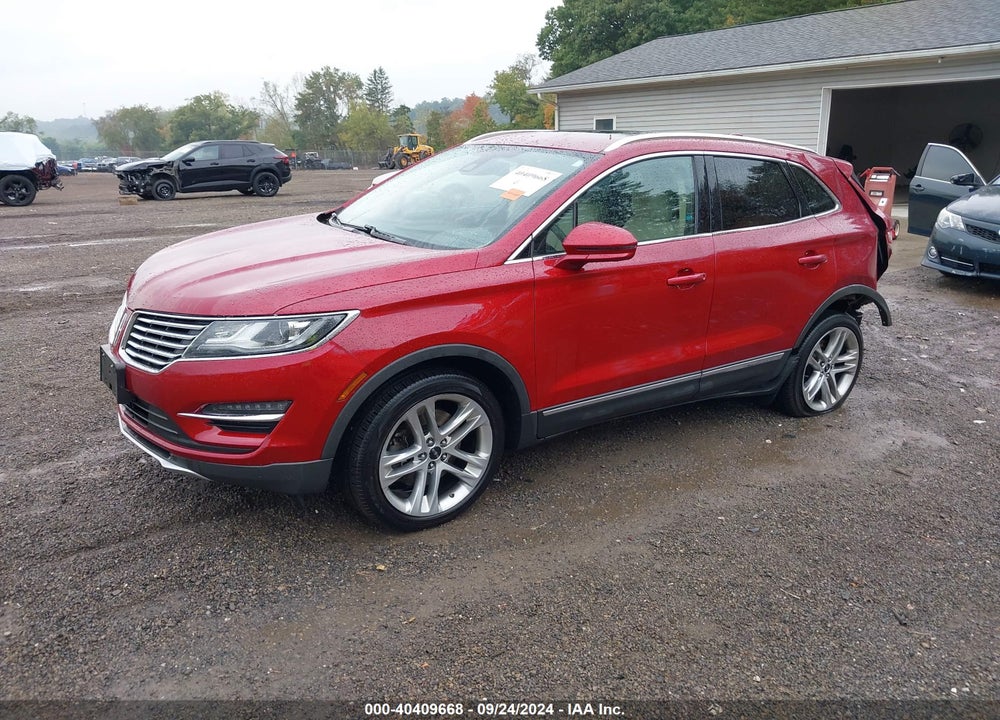 2016 LINCOLN MKC RESERVE VIN: 5LMCJ3D92GUJ21760