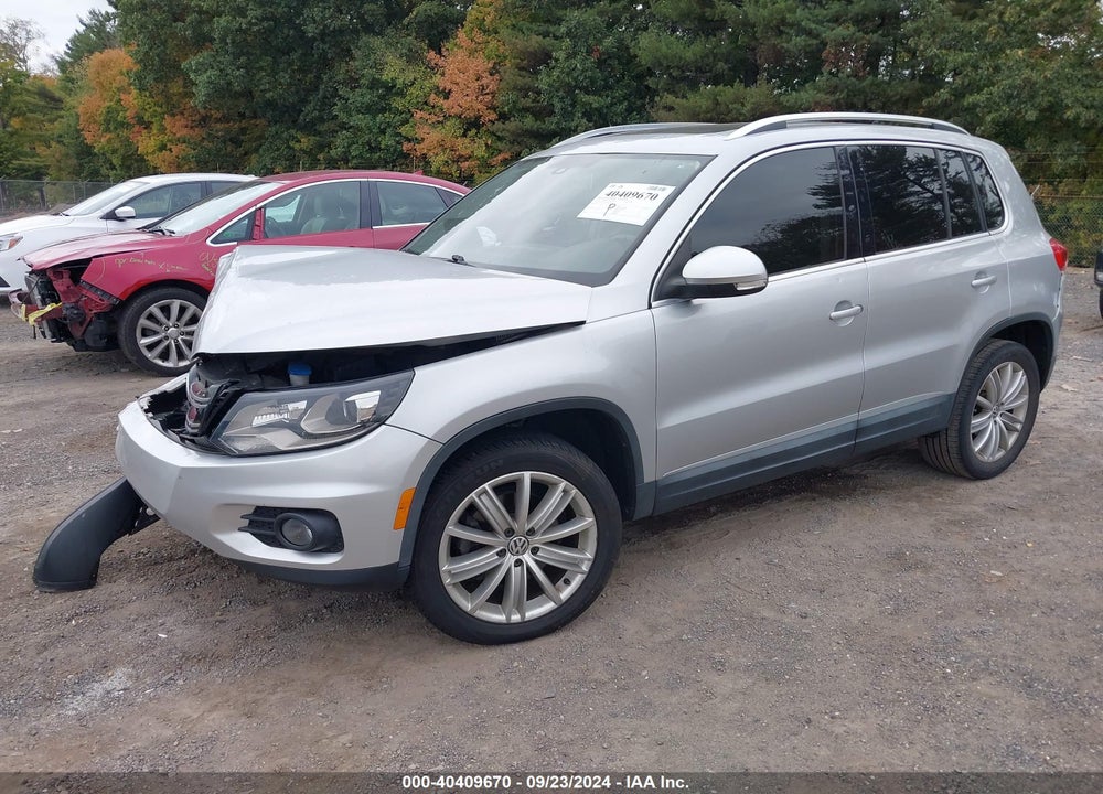 2016 VOLKSWAGEN TIGUAN SE VIN: WVGAV7AX7GW577671