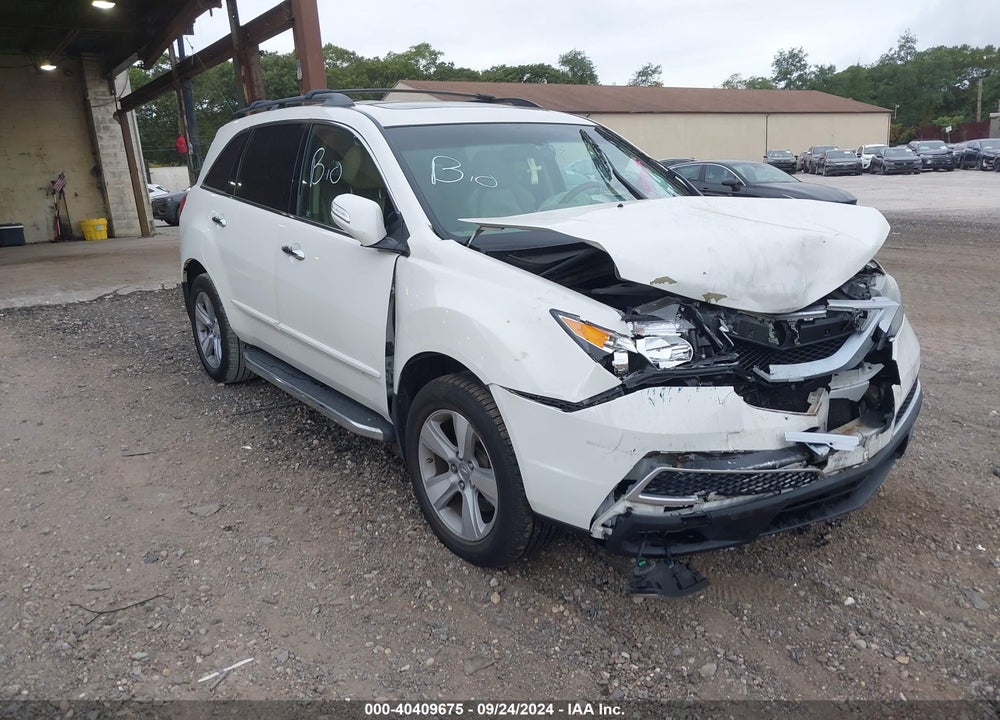 2012 ACURA MDX TECHNOLOGY PACKAGE VIN: 2HNYD2H31CH512085