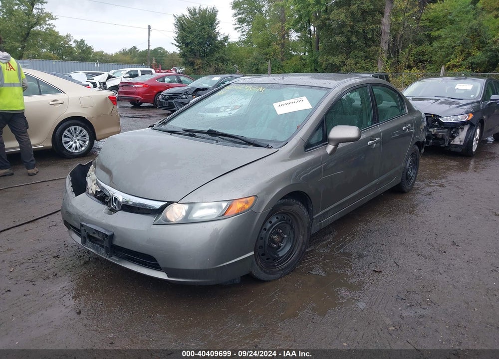 2008 HONDA CIVIC LX VIN: 2HGFA16538H314119