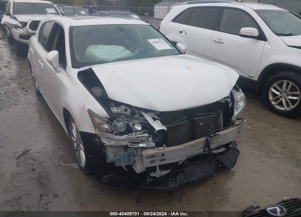 2011 LEXUS CT 200H PREMIUM VIN: JTHKD5BH8B2034271