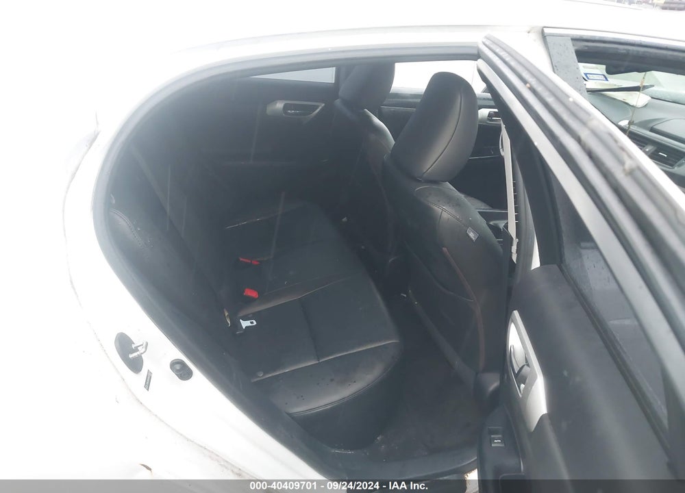 2011 LEXUS CT 200H PREMIUM VIN: JTHKD5BH8B2034271