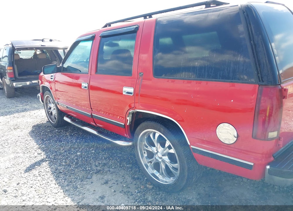 1999 CHEVROLET TAHOE LT VIN: 1GNEC13R8XJ321678