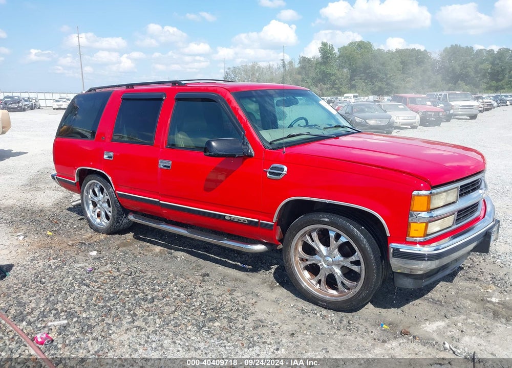 1999 CHEVROLET TAHOE LT VIN: 1GNEC13R8XJ321678
