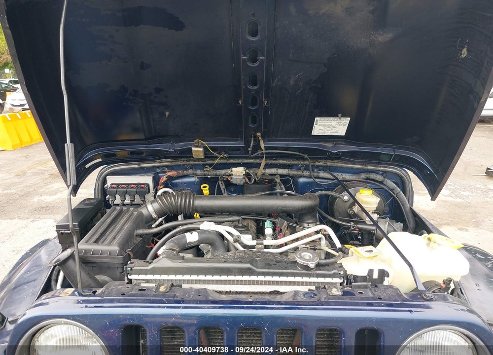 2005 JEEP WRANGLER RUBICON VIN: 1J4FA69S75P315448