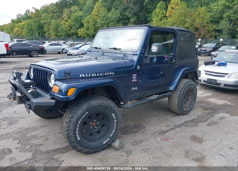 2005 JEEP WRANGLER RUBICON VIN: 1J4FA69S75P315448