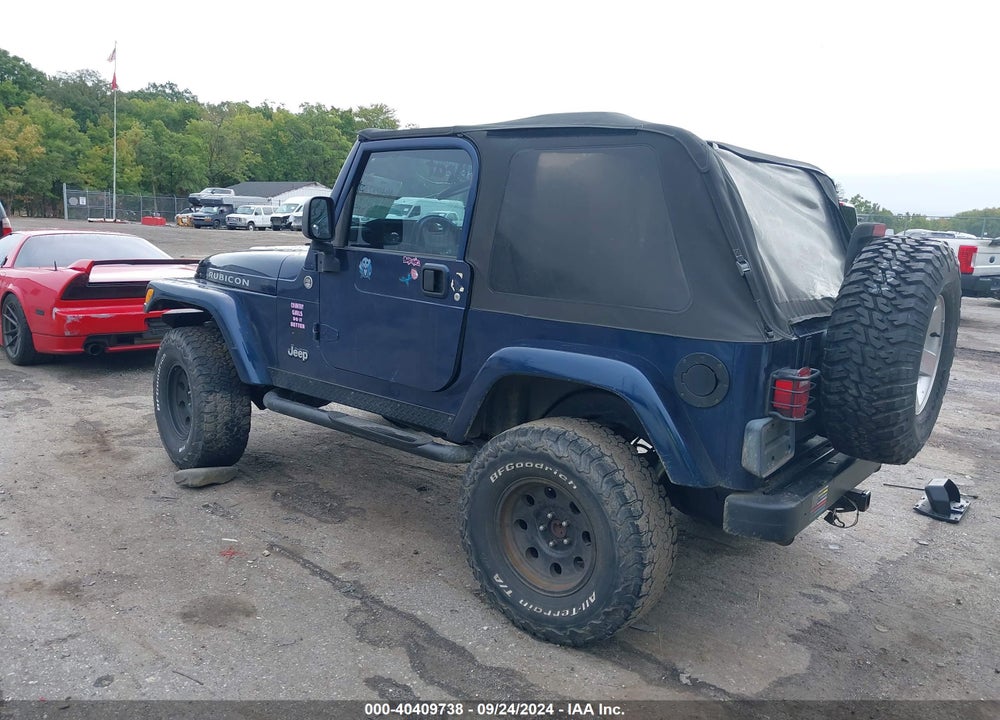 2005 JEEP WRANGLER RUBICON VIN: 1J4FA69S75P315448