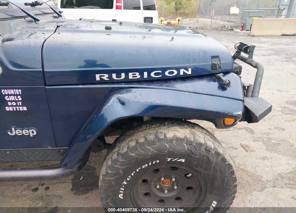 2005 JEEP WRANGLER RUBICON VIN: 1J4FA69S75P315448