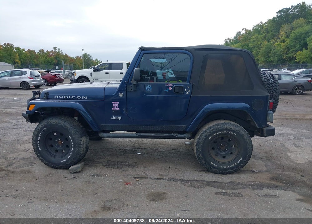 2005 JEEP WRANGLER RUBICON VIN: 1J4FA69S75P315448