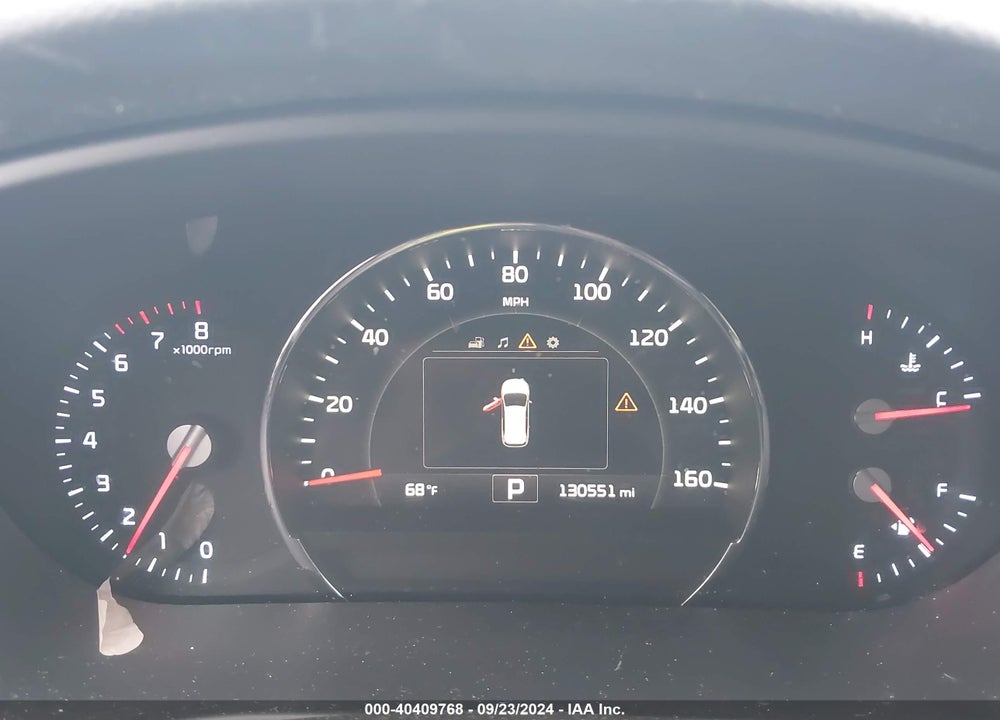 2017 KIA SORENTO 3.3L EX VIN: 5XYPHDA50HG260686