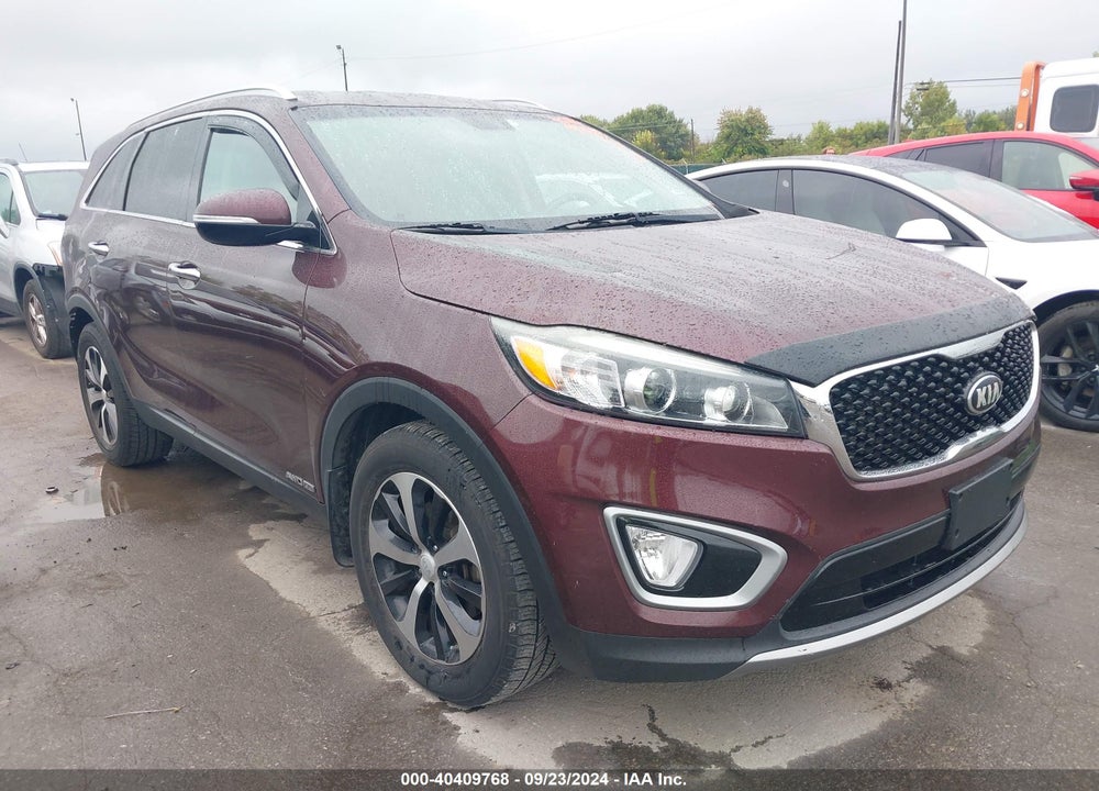 2017 KIA SORENTO 3.3L EX VIN: 5XYPHDA50HG260686