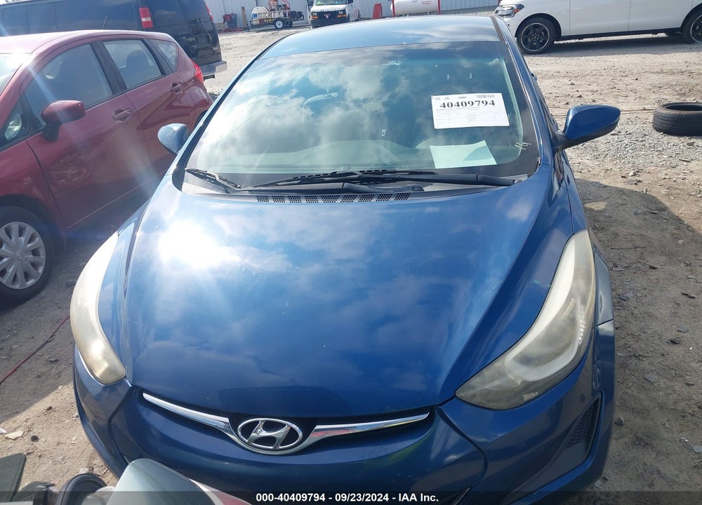 2016 HYUNDAI ELANTRA SE VIN: KMHDH4AE1GU525370