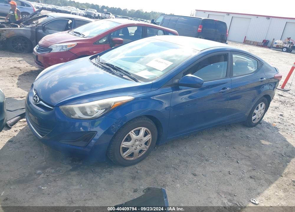 2016 HYUNDAI ELANTRA SE VIN: KMHDH4AE1GU525370