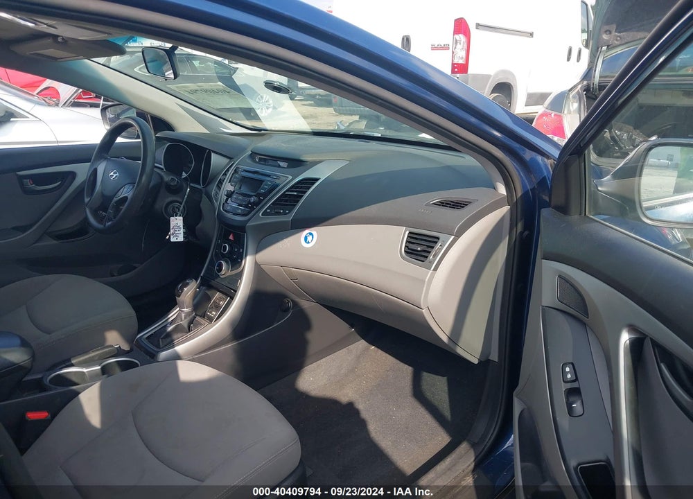 2016 HYUNDAI ELANTRA SE VIN: KMHDH4AE1GU525370