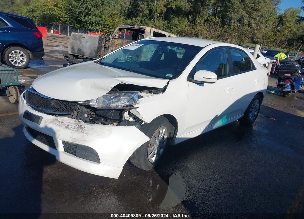2012 KIA FORTE EX VIN: KNAFU4A22C5514393