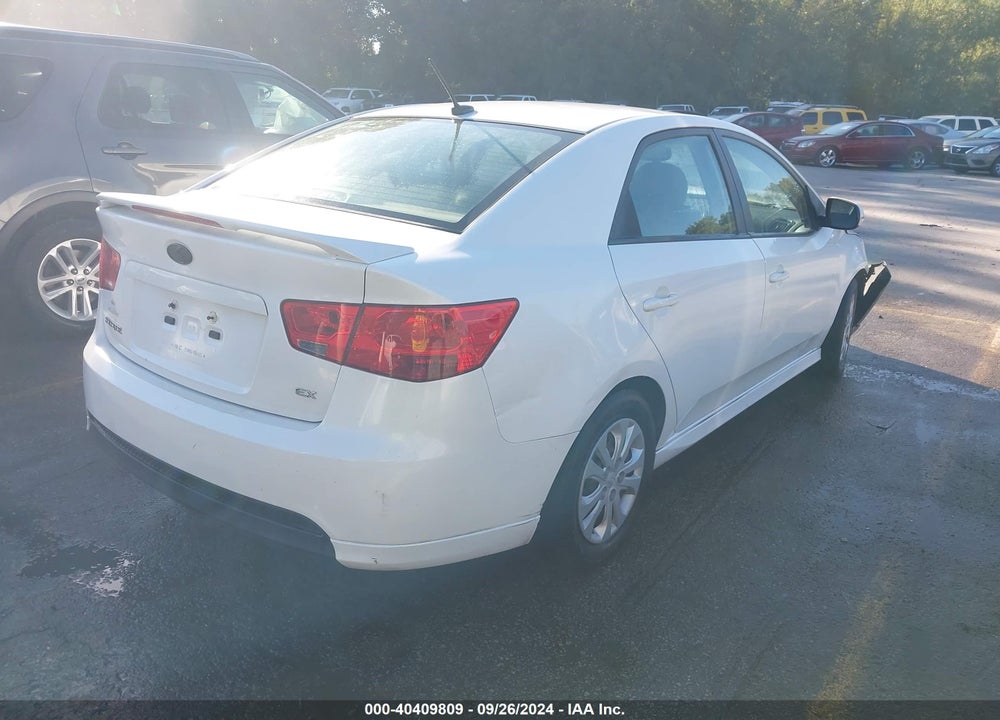 2012 KIA FORTE EX VIN: KNAFU4A22C5514393