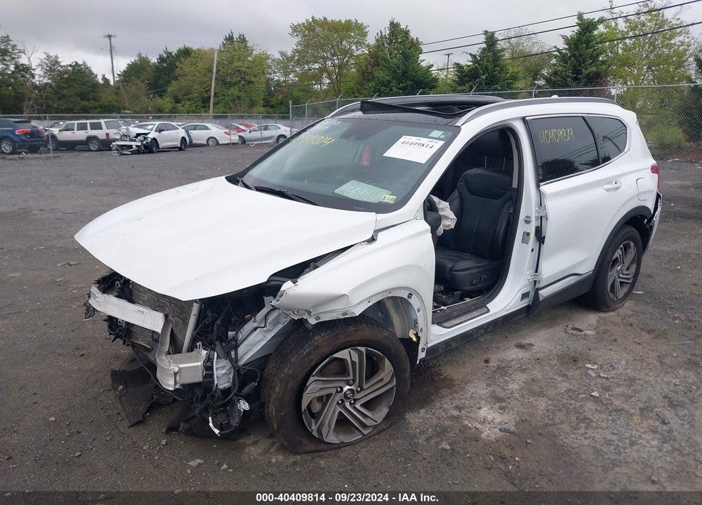 2021 HYUNDAI SANTA FE SEL VIN: 5NMS3DAJ3MH328002