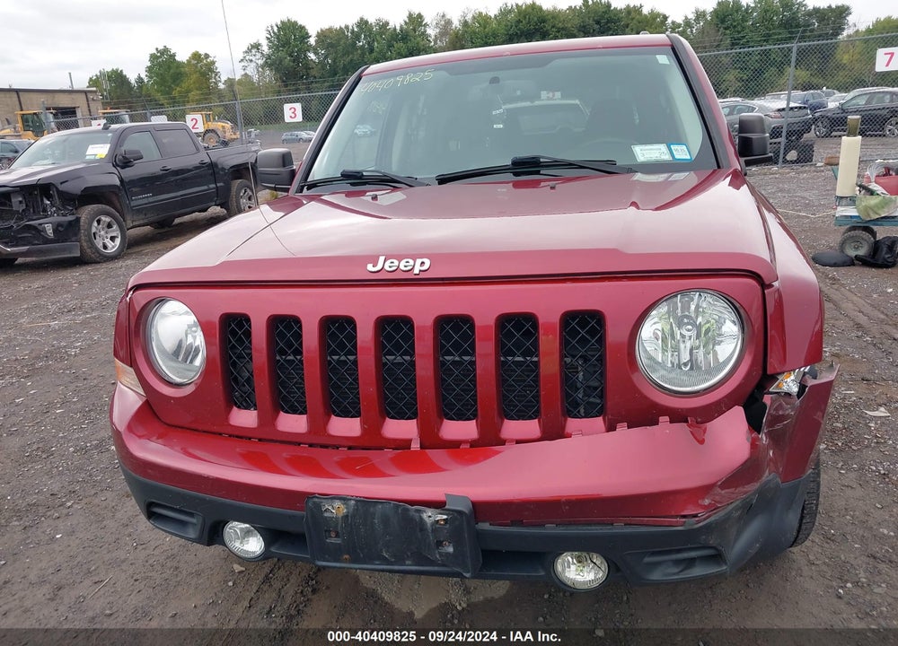 2016 JEEP PATRIOT LATITUDE VIN: 1C4NJRFB2GD695374