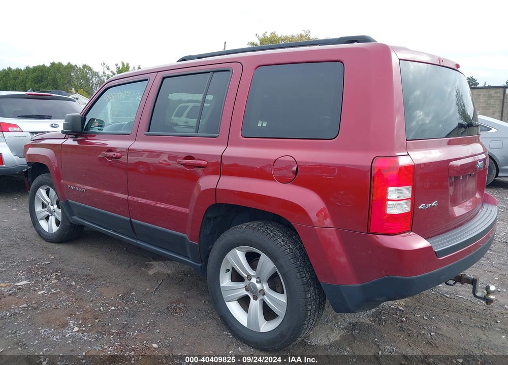 2016 JEEP PATRIOT LATITUDE VIN: 1C4NJRFB2GD695374
