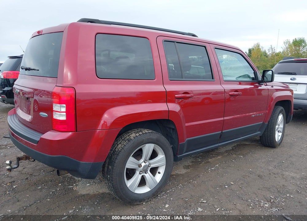 2016 JEEP PATRIOT LATITUDE VIN: 1C4NJRFB2GD695374