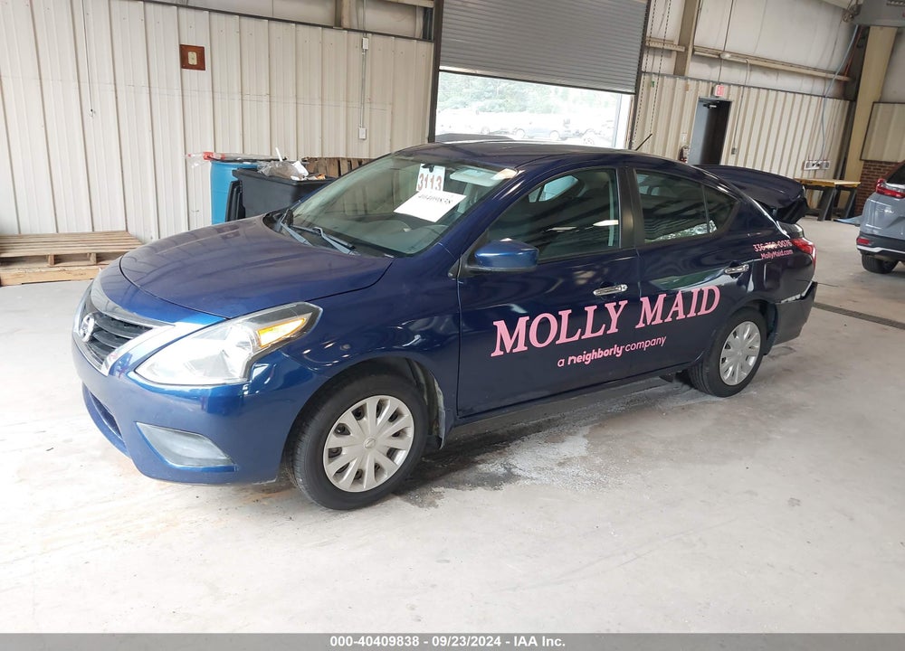 2019 NISSAN VERSA 1.6 SV VIN: 3N1CN7AP4KL808122