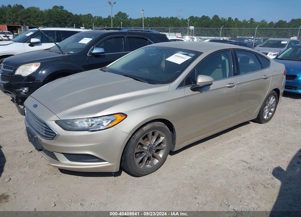 2017 FORD FUSION SE VIN: 3FA6P0HD2HR346727