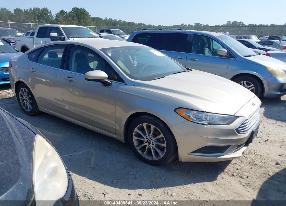 2017 FORD FUSION SE VIN: 3FA6P0HD2HR346727