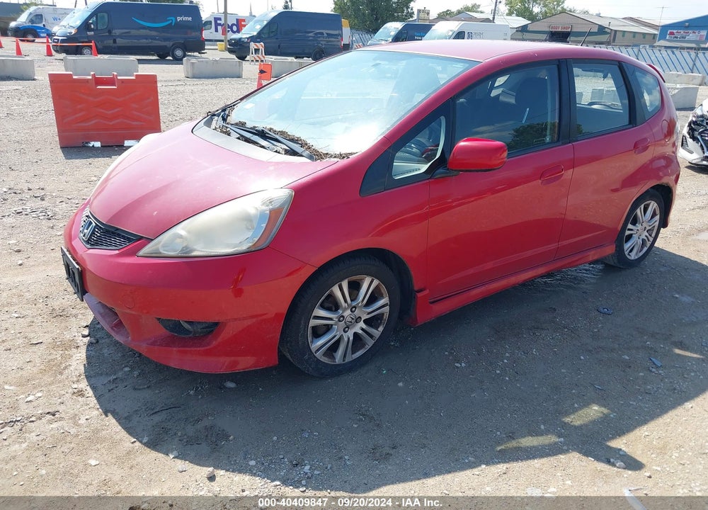 2009 HONDA FIT SPORT VIN: JHMGE88409S007424