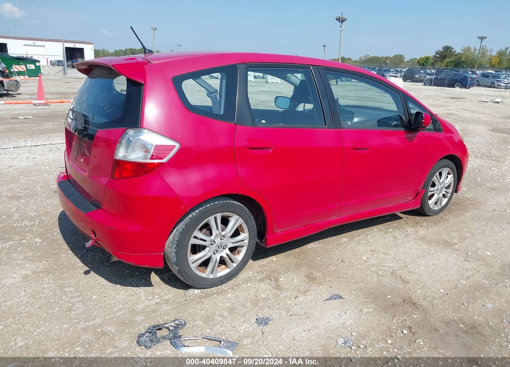 2009 HONDA FIT SPORT VIN: JHMGE88409S007424