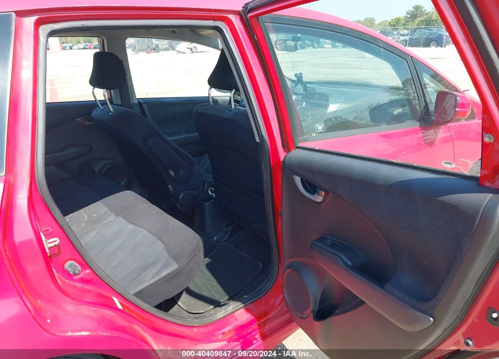 2009 HONDA FIT SPORT VIN: JHMGE88409S007424