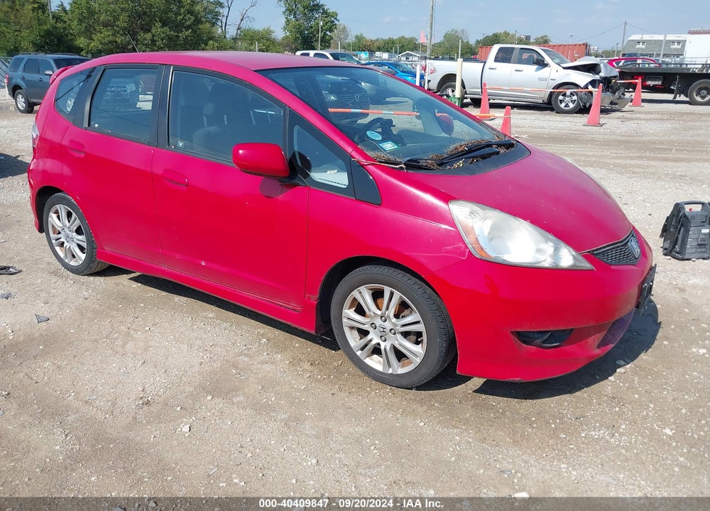 2009 HONDA FIT SPORT VIN: JHMGE88409S007424