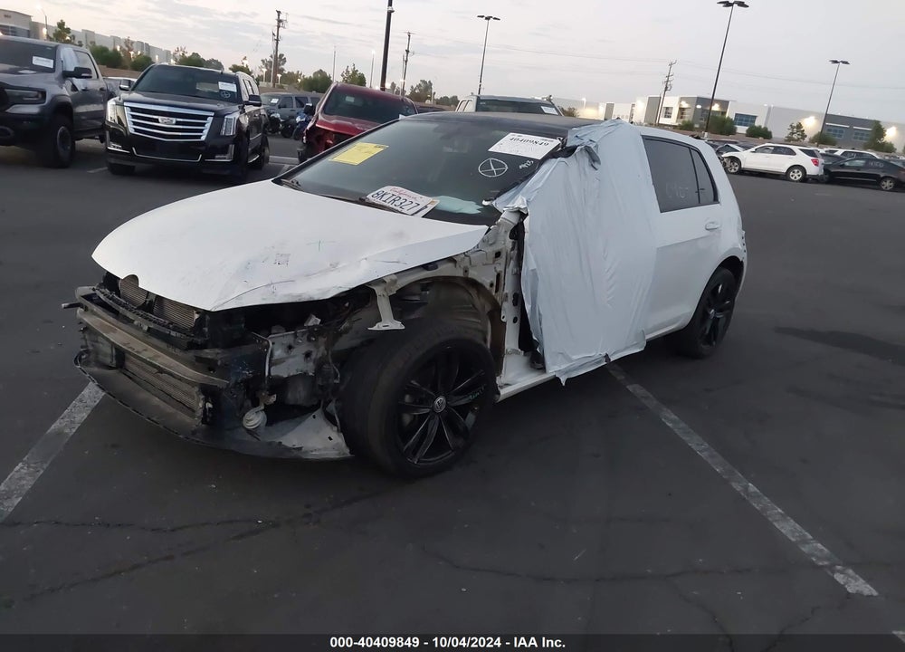 2015 VOLKSWAGEN GOLF TDI SEL 4-DOOR VIN: 3VW2A7AU2FM035738