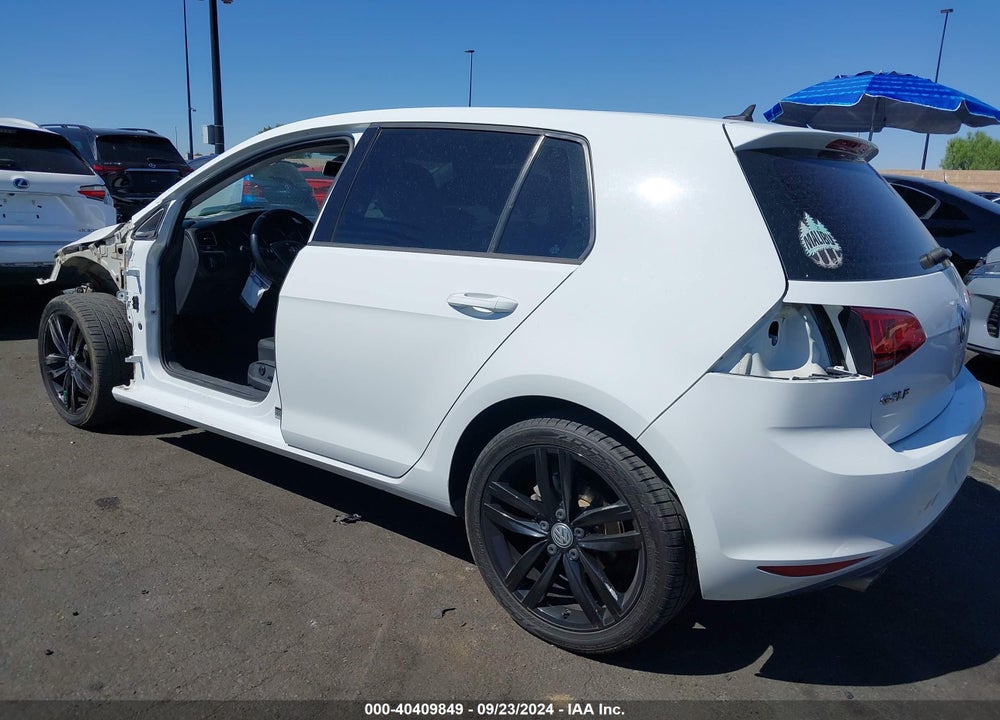 2015 VOLKSWAGEN GOLF TDI SEL 4-DOOR VIN: 3VW2A7AU2FM035738
