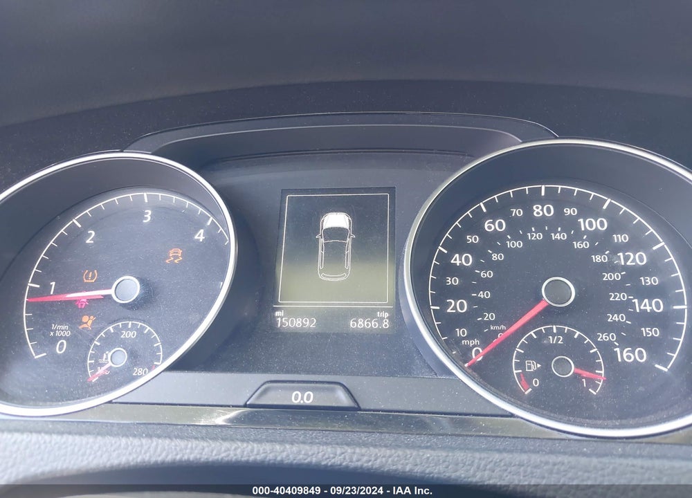 2015 VOLKSWAGEN GOLF TDI SEL 4-DOOR VIN: 3VW2A7AU2FM035738