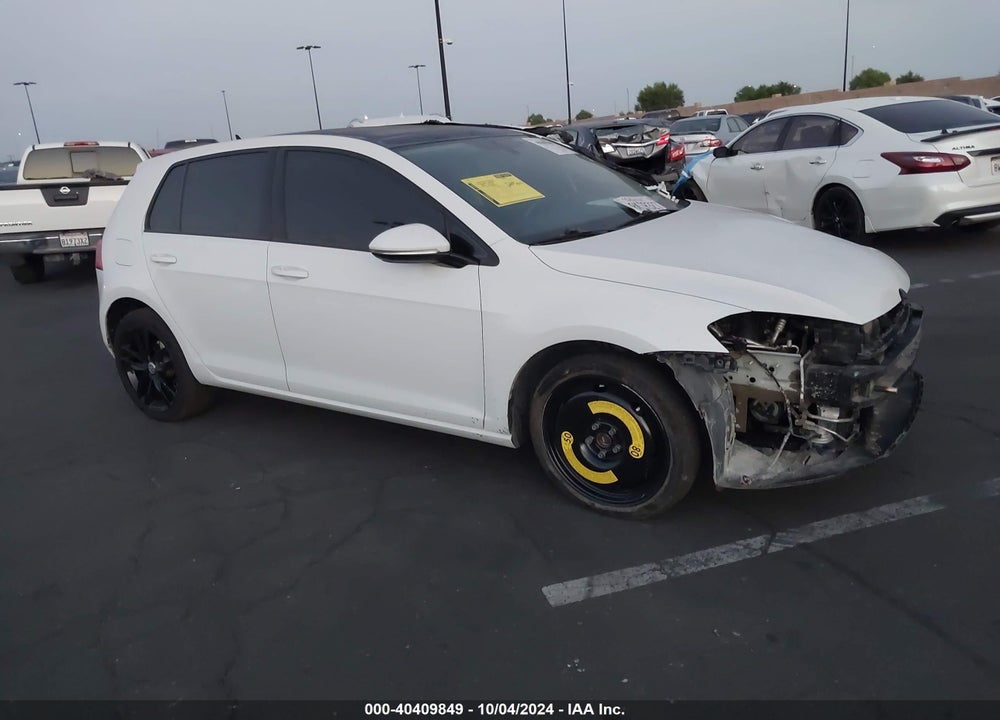 2015 VOLKSWAGEN GOLF TDI SEL 4-DOOR VIN: 3VW2A7AU2FM035738
