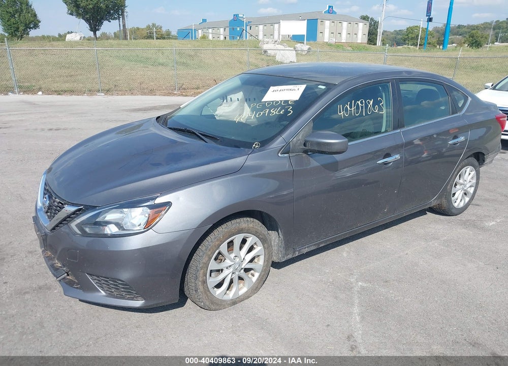 2018 NISSAN SENTRA SV VIN: 3N1AB7AP6JL658304