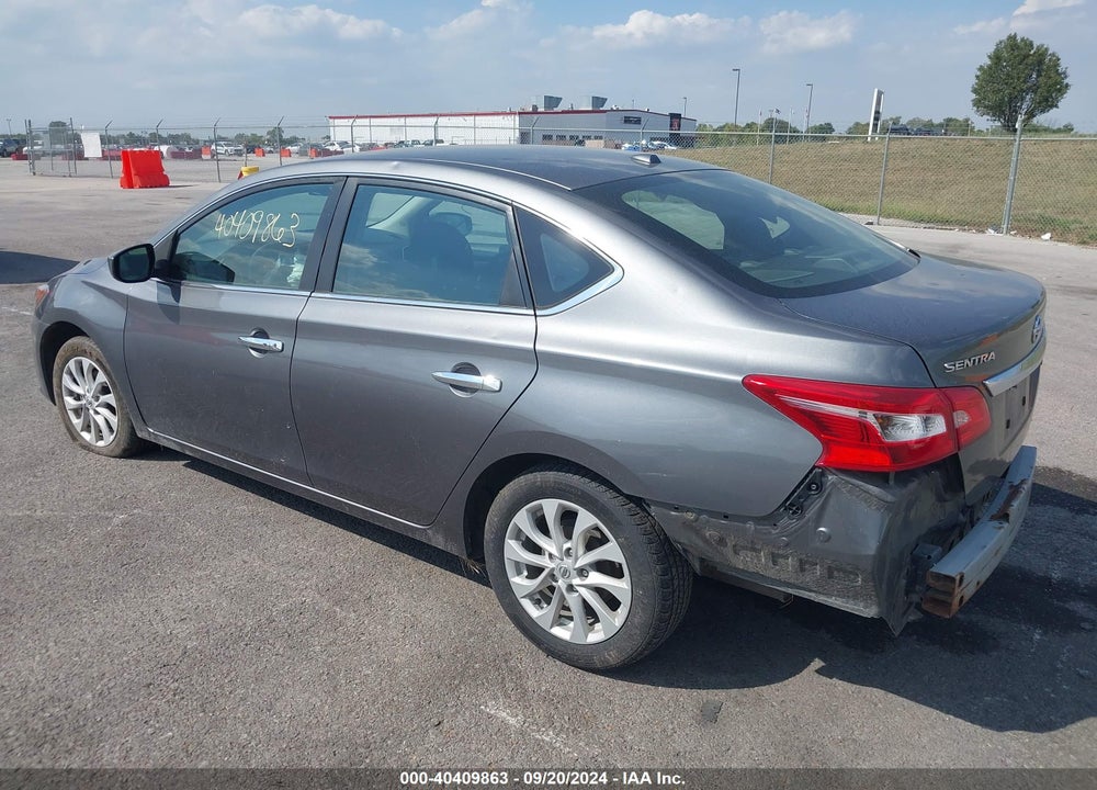 2018 NISSAN SENTRA SV VIN: 3N1AB7AP6JL658304