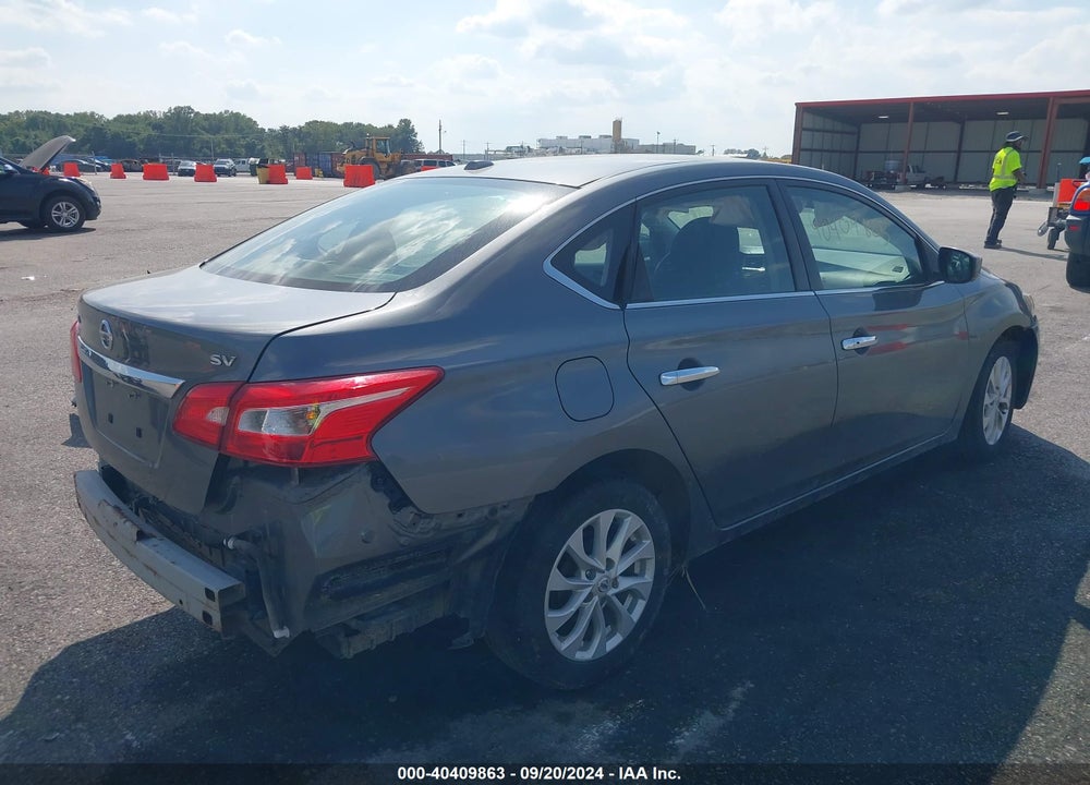 2018 NISSAN SENTRA SV VIN: 3N1AB7AP6JL658304