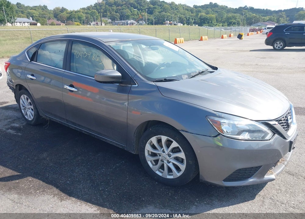 2018 NISSAN SENTRA SV VIN: 3N1AB7AP6JL658304
