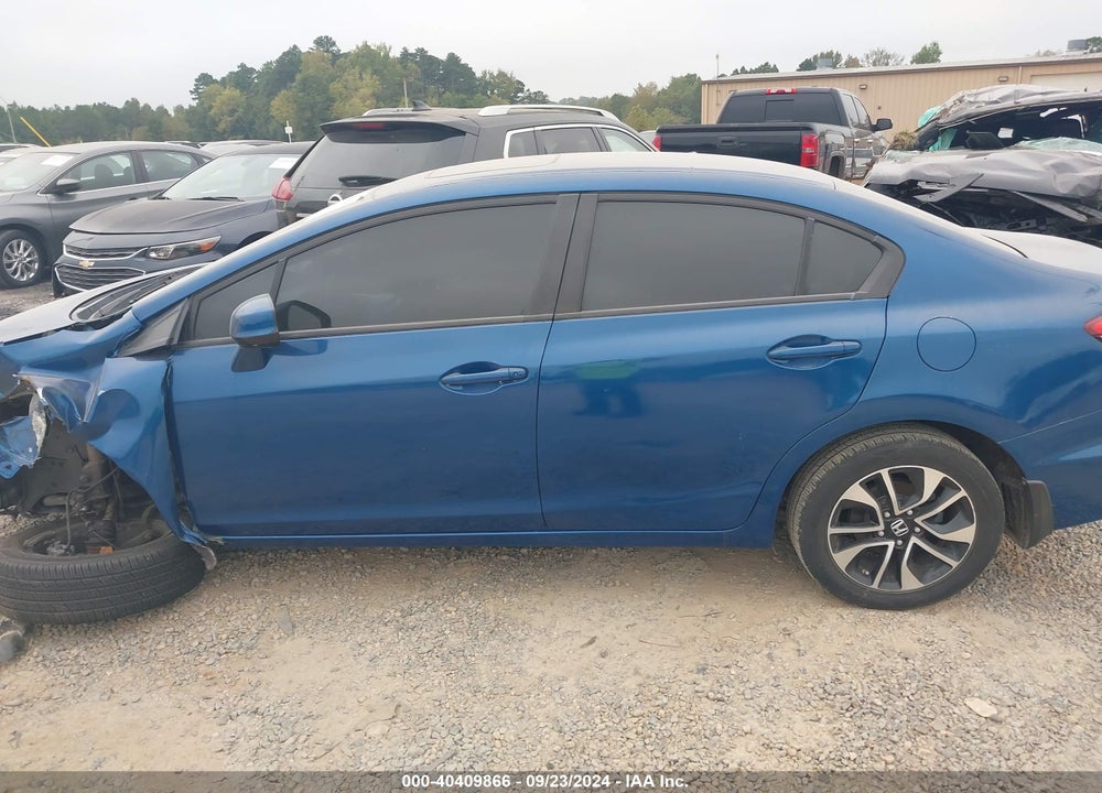 2013 HONDA CIVIC EX VIN: 19XFB2F81DE088549