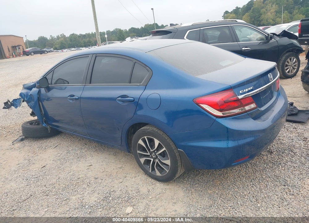 2013 HONDA CIVIC EX VIN: 19XFB2F81DE088549