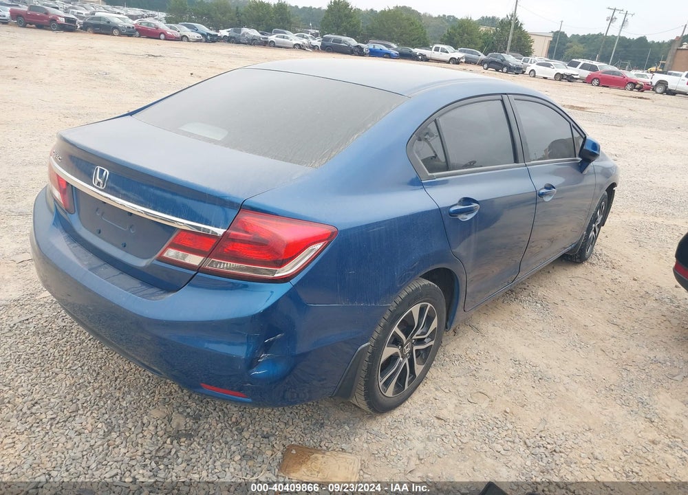 2013 HONDA CIVIC EX VIN: 19XFB2F81DE088549