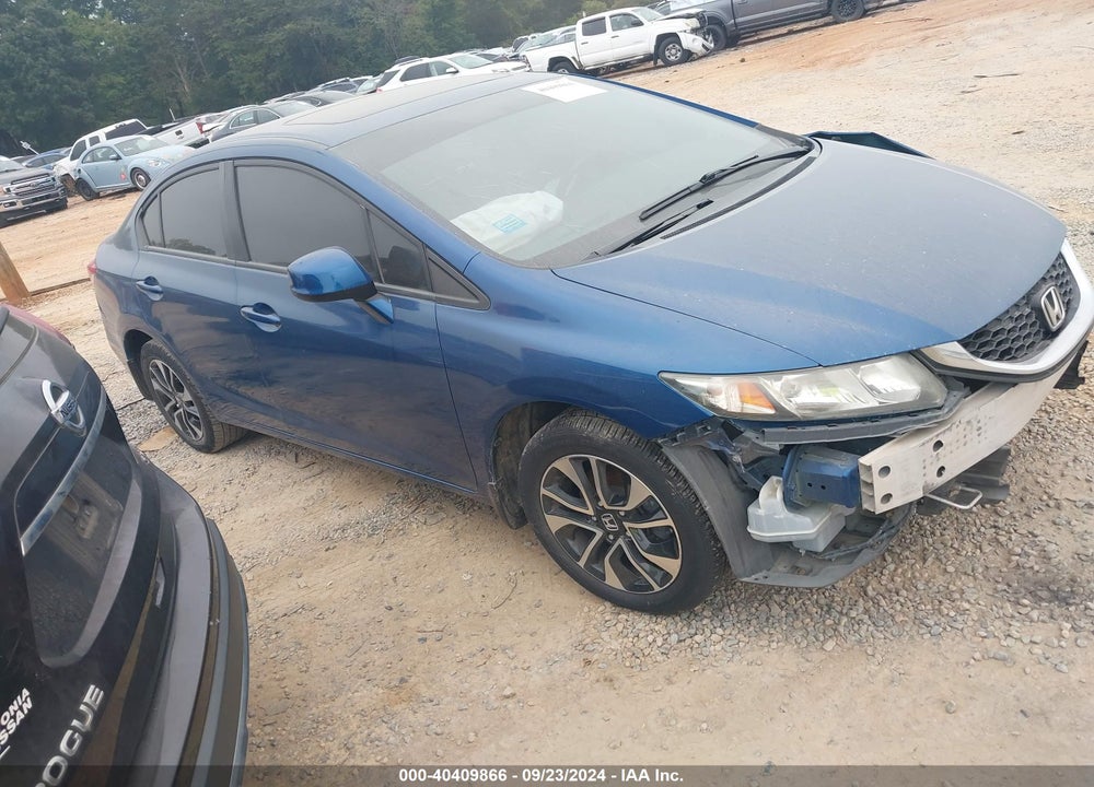 2013 HONDA CIVIC EX VIN: 19XFB2F81DE088549
