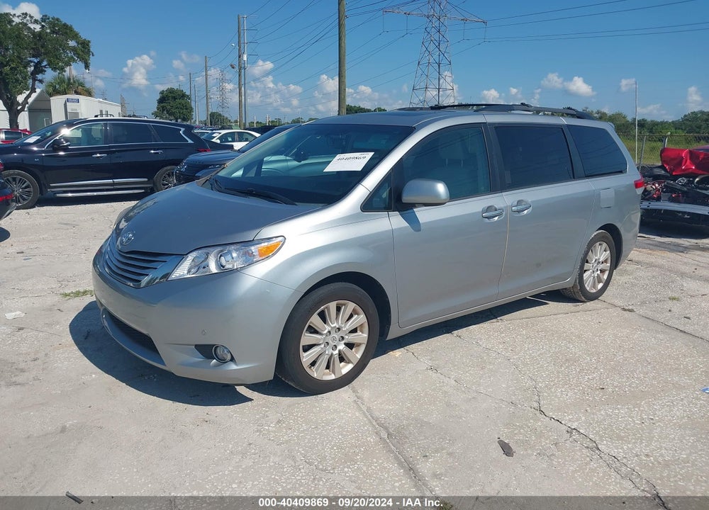 2011 TOYOTA SIENNA LIMITED VIN: 5TDDK3DC7BS022515