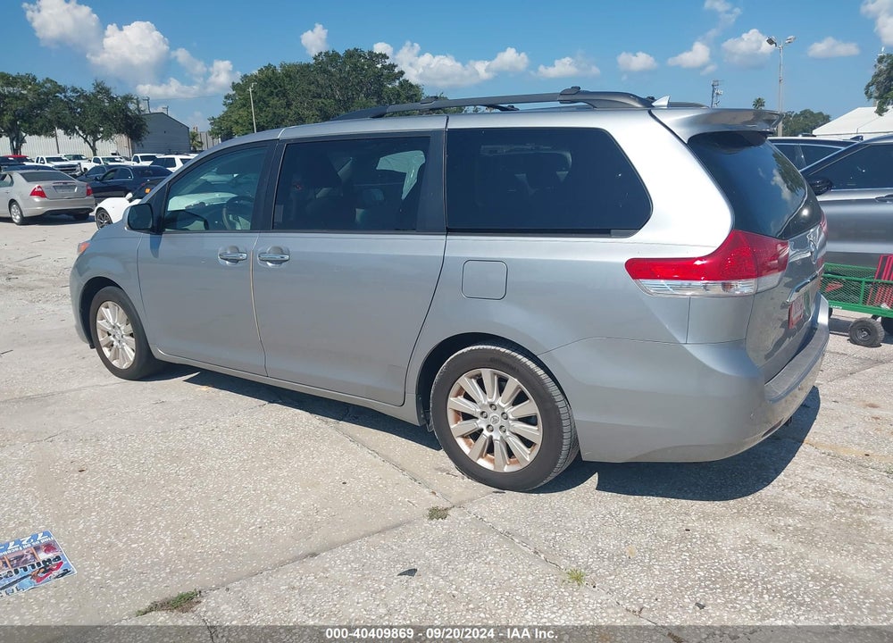 2011 TOYOTA SIENNA LIMITED VIN: 5TDDK3DC7BS022515