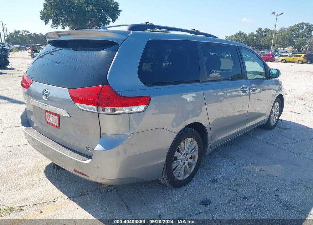 2011 TOYOTA SIENNA LIMITED VIN: 5TDDK3DC7BS022515